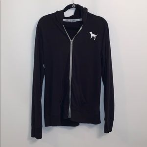 Full zip pink jacket